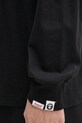 Хлопковый лонгслив AAPE Basic Long чёрный AAPLTM1559XXN