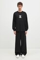 Хлопковый лонгслив AAPE Basic Long AAPLTM1559XXN чёрный