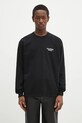 Îmbrăcăminte NEIGHBORHOOD longsleeve din bumbac 242PCNH.LT02 negru