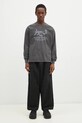 NEIGHBORHOOD longsleeve din bumbac 242PCNH.LT15 gri