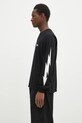 Хлопковый лонгслив NEIGHBORHOOD 242PCNH.LT16 чёрный AW24