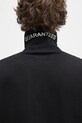 Хлопковый лонгслив PLEASURES Satisfaction Turtleneck P24W026 чёрный