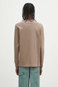 Îmbrăcăminte Carhartt WIP longsleeve din bumbac L/S Pocket T-Shirt I030437.1YJXX maro