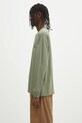 Carhartt WIP longsleeve din bumbac L/S Pocket T-Shirt I030437.667XX verde SS25