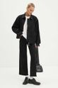 Sunnei top a maniche lunghe in cotone RTWXJER003 bianco