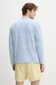 Sunnei top a maniche lunghe in cotone blu RTWXJER004