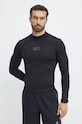 EA7 Emporio Armani mânecă lungă de antrenament uni negru PJ6LZ.6DUT03.1200