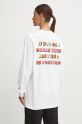 Clothing The North Face cotton longsleeve top TNF x Yinka Ilori NF0A89CAFN41 white