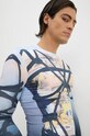 Y/Project longsleeve BONDAGE PRINT LONG SLEEVE FITTED TOP 104TO012
