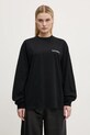 No Problemo cotton longsleeve top Mini Problemo Longleeve Tee NP60029.02 black AW24
