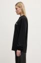 No Problemo cotton longsleeve top Mini Problemo Longleeve Tee black NP60029.02