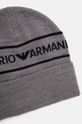 Chłopiec Emporio Armani czapka wełniana dziecięca 404707.4F490 szary