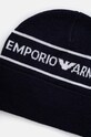 Хлопчик Дитяча вовняна шапка Emporio Armani 404707.4F490 темно-синій