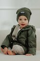 Detská čiapka Jamiks ELMAN ELMAN.NAK.gl.JZH025 zelená AW24