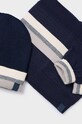 Дитячі шапка, шарф і рукавички Mayoral 10823.5A.Czapkakom.9BYH темно-синій AW24