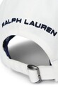 CHLAPEC Dětská bavlněná kšiltovka Polo Ralph Lauren 323940059005 bílá