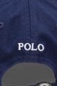 Polo Ralph Lauren czapka z daszkiem bawełniana dziecięca granatowy 322952400001