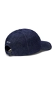 Polo Ralph Lauren cappello con visiera in cotone bambini 323952393001 blu navy AW24