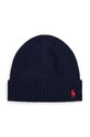 Polo Ralph Lauren czapka wełniana dziecięca wełna granatowy 323953204001