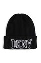 Детская шапка Dkny аппликация чёрный D62069.