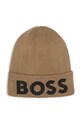 BOSS caciula de bumbac pentru copii print bej J51564.52.54