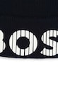 Chlapec Detská bavlnená čiapka BOSS J51564.54.56 tmavomodrá