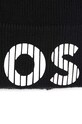 Хлопчик Дитяча бавовняна шапка BOSS J51564.56.58 чорний