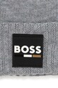 Хлопчик Дитяча шапка з домішкою вовни BOSS J51566.52.54 сірий