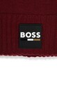 Хлопчик Дитяча шапка з домішкою вовни BOSS J51566.52.54 червоний