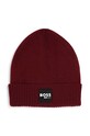 BOSS czapka z domieszką wełny dziecięca z domieszką wełny czerwony J51566.54.56