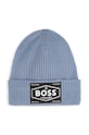 Дитяча шапка BOSS аплікація блакитний J51567.56.58