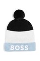 Дитяча шапка BOSS бавовна чорний J51597.42.50