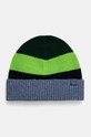 United Colors of Benetton caciula din lana pentru copii cu modele albastru 1D9SHA00B.P.Seasonal