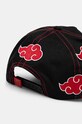 Дитяча бавовняна кепка Capslab Naruto Capslab Trucker CL.NS.3.AKA2 чорний AW24