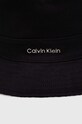 Oboustranný klobouk Calvin Klein K60K612035 černá AW24