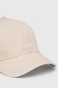 Calvin Klein Jeans czapka z daszkiem bawełniana K60K612317 beżowy AW24