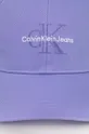 Calvin Klein Jeans czapka z daszkiem bawełniana 100 % Bawełna