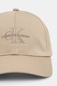 Бавовняна бейсболка Calvin Klein Jeans K60K612317 бежевий AW24
