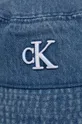 Jeans klobuk Calvin Klein Jeans modra