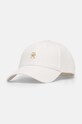 Tommy Hilfiger czapka z daszkiem bawełniana bawełna biały AW0AW16771