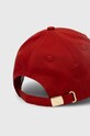 Akcesoria Tommy Hilfiger czapka z daszkiem bawełniana AW0AW16771 czerwony