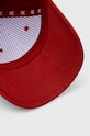 Tommy Hilfiger czapka z daszkiem bawełniana czerwony AW0AW16771