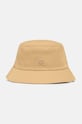 Pamučni šešir Tommy Hilfiger pamuk bež AW0AW16781