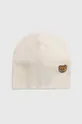 Шерстяная шапка Moschino тонкий бежевый M3140.65161