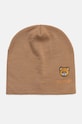 Moschino czapka wełniana wełna beżowy M3140.65161