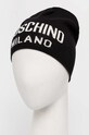 Akcesoria Moschino czapka wełniana M5802.60016 czarny