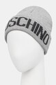 Moschino czapka z domieszką wełny M5672.60102 szary AW25
