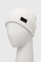Moschino caciula de lana M5813.60109 alb AW24