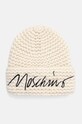 Moschino berretto in lana lana beige M3170.65423