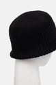 Moschino kapelusz z domieszką wełny M3146.65417 czarny AW24